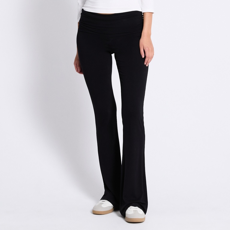 Folded yoga pants "Noelle"